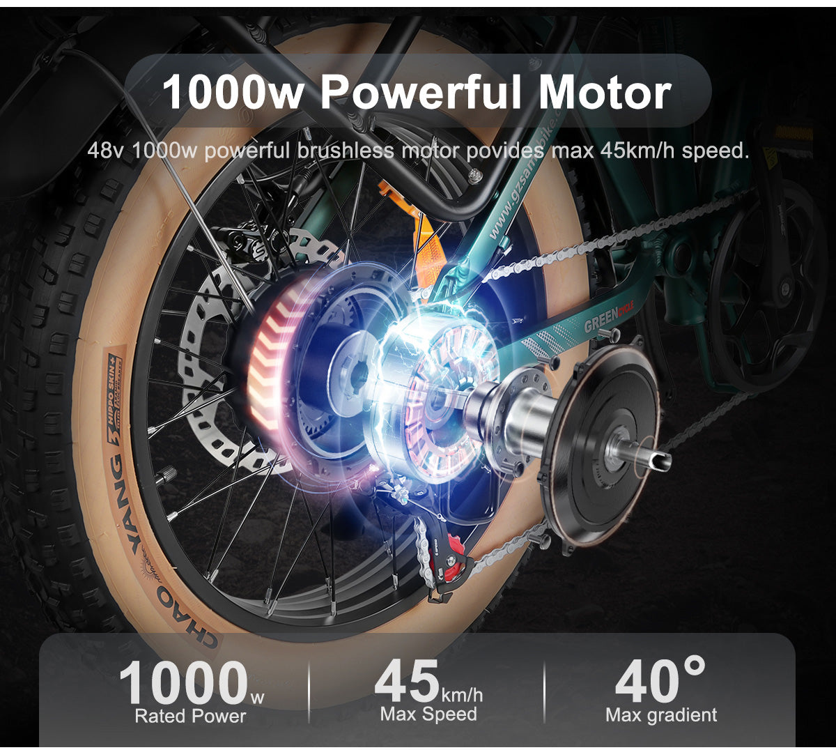 SAMEBIKE XWLX09-II 1000W