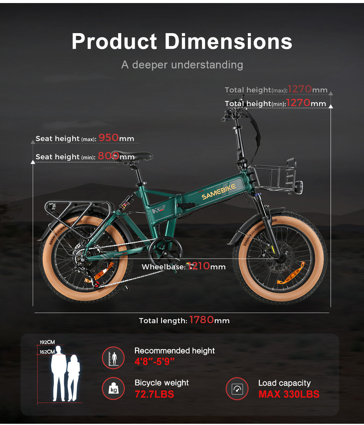 SAMEBIKE XWLX09-II 1000W