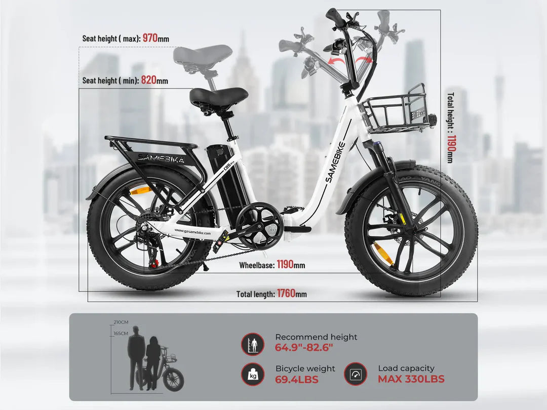 SAMEBIKE C05 Pro Step-through ( Speed Pedelec )